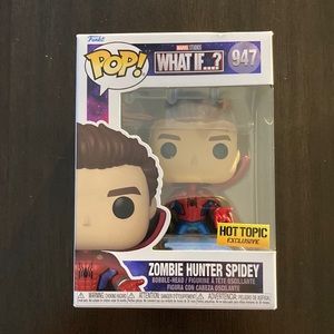 Funko POP Zombie Hunter Spidey HOT TOPIC Exclusive #947